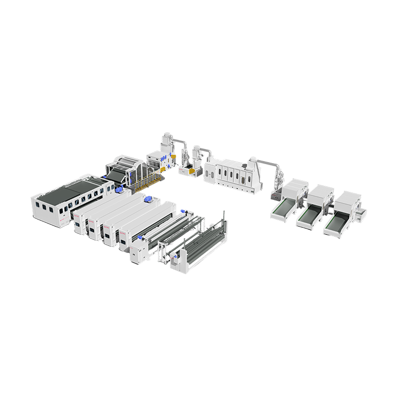 Linea di produzione di feltro agugliato HYL
